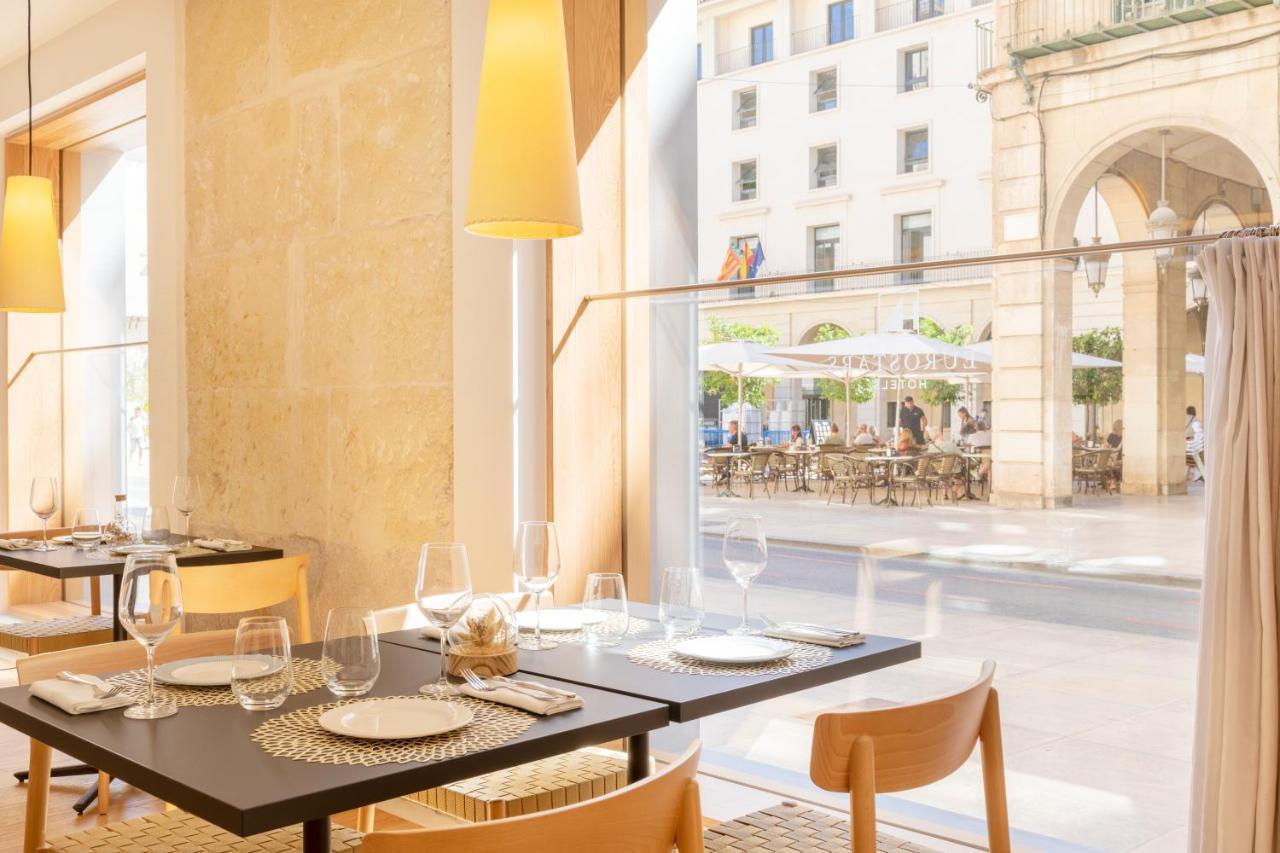 Eurostars Portico 阿利坎特 外观 照片 Restaurant interior